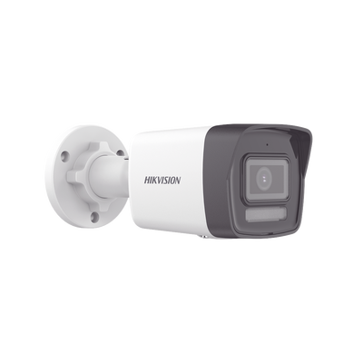 Bala IP 6 Megapixel / Lente 2.8 mm / Dual Light (30 mts IR + 30 mts Luz Blanca) / Micrófono Integrado / ACUSENSE Lite / Exterior IP67 / H.265 / PoE