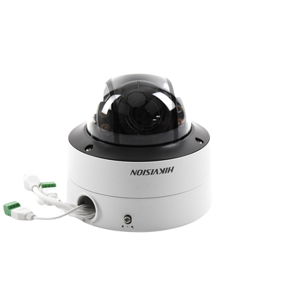 Domo IP 4 Megapixel / Imagen a Color 24/7 / Lente 3.6 - 9 mm / Luz Blanca 40 mts / WDR 130 dB / Exterior IP67 / IK10 / Captura Facial / ACUSENSE / MicroSD / ACUSEARCH