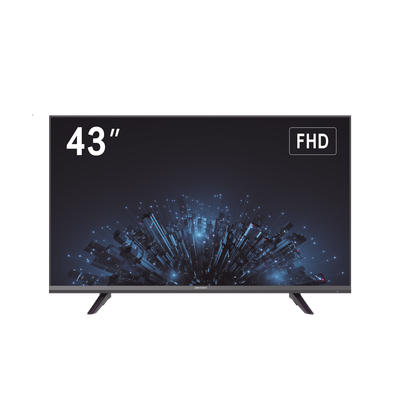 Monitor LED Full HD 43'' / Ideal para Oficina y Hogar / Uso 24-7 / Entrada HDMI/VGA/USB / Compatible con Montaje VESA (200 X 200) / Bocinas Integradas