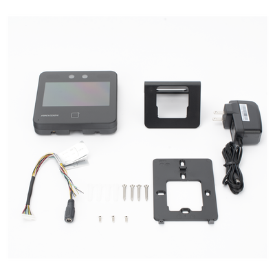 Terminal Min Moe WiFi / Touch de Reconocimiento Facial Ultra Rápido para ASISTENCIA y Control de ACCESO / 1500 Rostros y 3,000 tarjetas / Lee códigos QR / Videoportero / Detección de Cubrebocas / SIP Estandar / HIK-IA