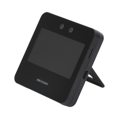 Terminal Min Moe WiFi / Touch de Reconocimiento Facial Ultra Rápido para ASISTENCIA y Control de ACCESO / 1500 Rostros y 3,000 tarjetas / Lee códigos QR / Videoportero / Detección de Cubrebocas / SIP Estandar / HIK-IA