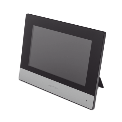 Monitor IP WiFi Touch Screen 7'' para Videoportero IP / Vídeo en Vivo / PoE Estándar / Apertura Remota / Llamada Entre Monitores / Audio de dos vías / Policarbonato