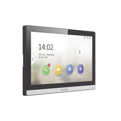 Monitor IP WiFi Touch Screen 7'' Bisel DELGADO para Videoportero IP / Vídeo en Vivo / PoE Estándar / Apertura Remota / Llamada Entre Monitores / Audio bidireccional / Borde slim