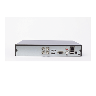 DVR 4 Canales TurboHD + 4 Canales IP / 8 Megapíxel (4K) / Audio por Coaxitron / ACUSENSE Lite / 1 Bahía de Disco Duro / H.265+ / Salida en Full HD