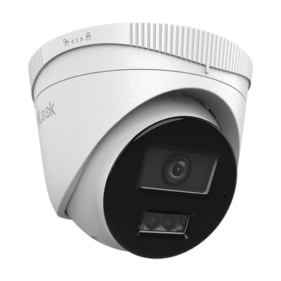 HiLook Series / Turret IP 4 Megapixel / Lente 2.8 mm / 30 mts IR / Micrófono Integrado / Exterior IP67 / PoE / dWDR / H.265+ / ONVIF
