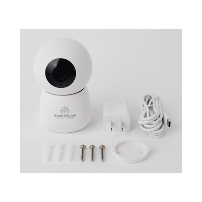 Mini Cámara IP PT 4 Megapíxel | Wi-Fi | Seguimiento Inteligente | Detección de mascotas | Audio Bidireccional | Notificación Push | Ranura para Memoria | Uso en Interior | Ángulo de vision: 102°