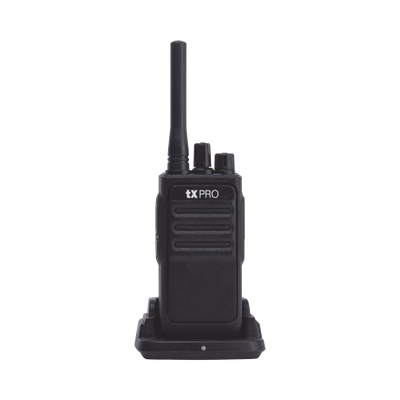 Radio Portátil Analógico UHF 400-470 MHz / 2W / 16 Canales / Batería 6-8 hrs / VOX