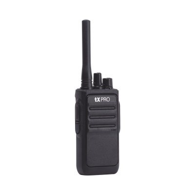 Radio Portátil Analógico UHF 400-470 MHz / 2W / 16 Canales / Batería 6-8 hrs / VOX