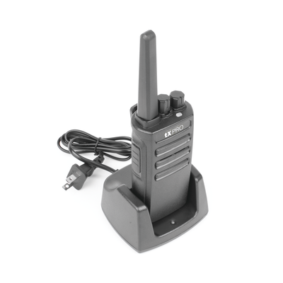 Radio Portátil Analógico VHF 136-174 MHz / 5W / 16 Canales / Scrambler / Batería 2500 mAh / VOX