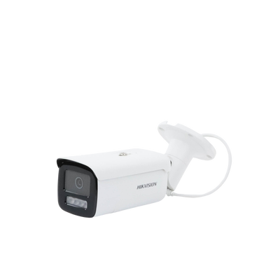 [Dual Light + ColorVu] Bala IP 8 Megapixel / Lente 4 mm / 60 mts IR + 60 mts Luz Blanca / Exterior IP67 /   WDR 130 dB / Videoanaliticos (Filtro de Falsas Alarmas) / Captura Facial / ACUSEARCH