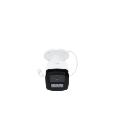 [Dual Light + ColorVu] Bala IP 8 Megapixel / Lente 4 mm / 60 mts IR + 60 mts Luz Blanca / Exterior IP67 /   WDR 130 dB / Videoanaliticos (Filtro de Falsas Alarmas) / Captura Facial / ACUSEARCH