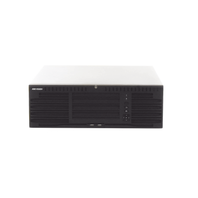 [Doble Poder de Decodificación] NVR 32 Megapixel (8K) / 64 Canales IP / AcuSense / ANPR / Conteo de Personas / Heat Map / 16 Bahías de Disco Duro /  Soporta RAID con Hot Swap / 2 HDMI en 8K / Soporta POS / Alarmas I/O  / Smart Search