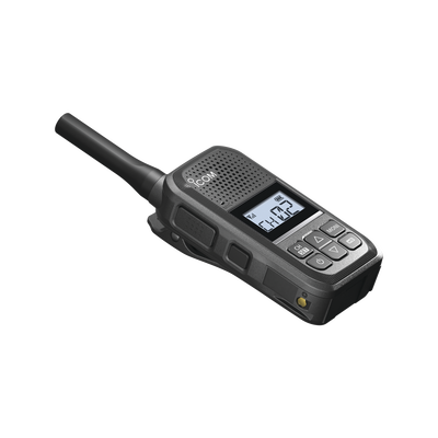 Radio Portátil Analógico UHF ICOM IC-F200 / 2W / 16 Canales / 450-470 MHz / IP54 / MIL-STD810 / Audio 600 mW / USB-C