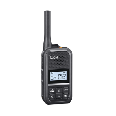 Radio Portátil Analógico UHF ICOM IC-F200 / 2W / 16 Canales / 450-470 MHz / IP54 / MIL-STD810 / Audio 600 mW / USB-C