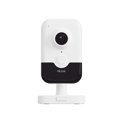 Cubo IP 2 Megapixel / Lente 2.8 mm (Gran Angular) / Audio Bidireccional / WiFi / Memoria Micro SD /AcuSense / Notificacion Push / Interior / H.265+