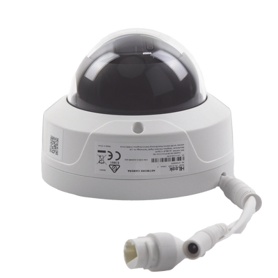 HiLook Series / Domo IP 4 Megapixel / Lente 2.8 mm / 30 mts IR / Exterior IP67 / IK10 / PoE / WDR  / ONVIF