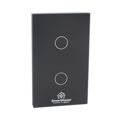 (Wifi) Apagador switch inalámbrico WIFI, control de 2 regresos de carga, 110V