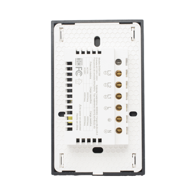 (Wifi) Apagador switch inalámbrico WIFI, control de 3 regresos de carga, 110V
