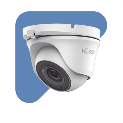 Turret TURBOHD 2 Megapíxeles (1080p) / Lente 2.8 mm / 20 mts IR EXIR / TVI-AHD-CVI-CVBS / IP66 / Metal