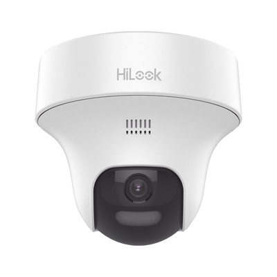 [Audio Bidireccional + Dual Light + ColorVu] Turret PT TURBOHD 2 Megapixel (1080p) / Lente 3.6 mm / 25 mts IR EXIR + 20 mts Luz Blanca / Micrófono y Bocina Integrado / dWDR