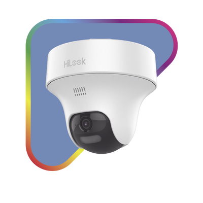 [Audio Bidireccional + Dual Light + ColorVu] Turret PT TURBOHD 2 Megapixel (1080p) / Lente 3.6 mm / 25 mts IR EXIR + 20 mts Luz Blanca / Micrófono y Bocina Integrado / dWDR