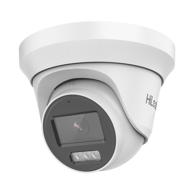 [Dual Light + ColorVu] Turret TURBOHD 2 megapixel / 40 mts IR + 20 mts luz blanca/ Lente 2.8 (100° de Visión) / Exterior IP66 / Audio por Coaxitron / TVI-AHD-CVI-CVBS / Metal