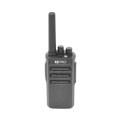 Radio Portátil Analógico VHF 136-174 MHz / 5W / 16 Canales / Scrambler / Batería 2500 mAh / VOX
