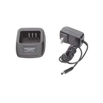 Cargador rápido de escritorio para baterias KNB45L, KNB63L y KNB-65L para Radios NX240/ NX340/ TKD240/ TKD340