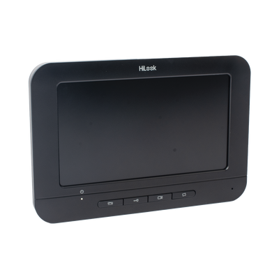 Kit de Videoportero Analógico con Pantalla LCD a Color de 7'' / Frente de Calle para Exterior IP65 / Salida de Relevador