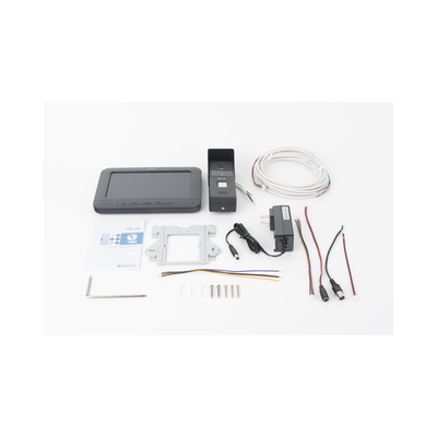 Kit de Videoportero Analógico con Pantalla LCD a Color de 7'' / Frente de Calle para Exterior IP65 / Salida de Relevador